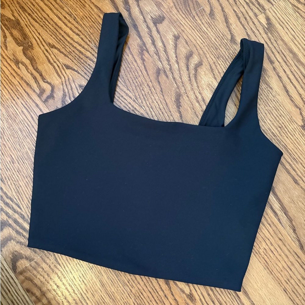 YPB square neck cropped athletic tank